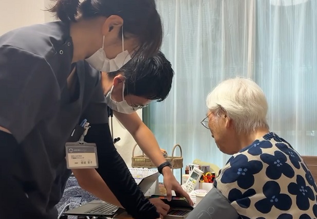 千葉西クリニックの訪問診療シーン